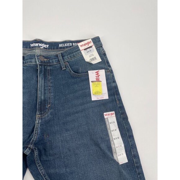 Wrangler Men's Blue Bootcut Jeans - Picture 3 of 9